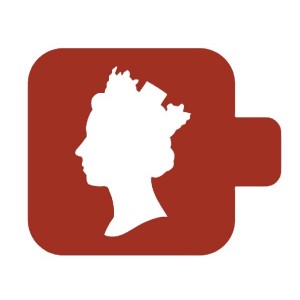 Трафарет М9Лд-17 "Английская королева, профиль" Event Design, 9х9 см
